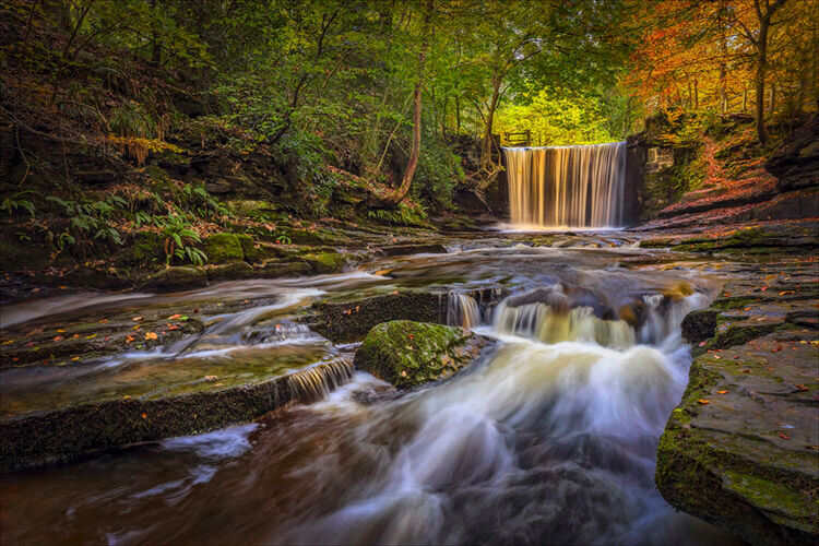 Plas Power Weir, by Gwilym Jones.