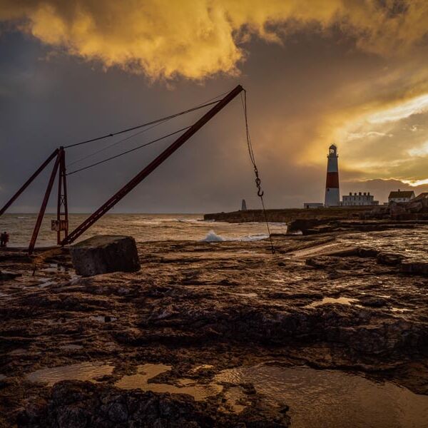 3. Derick at Portland Bill