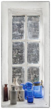 Bottles in Window - Alan Bevis