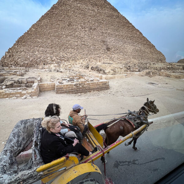 Departure from the Pyramids