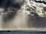 HMS defender into squall