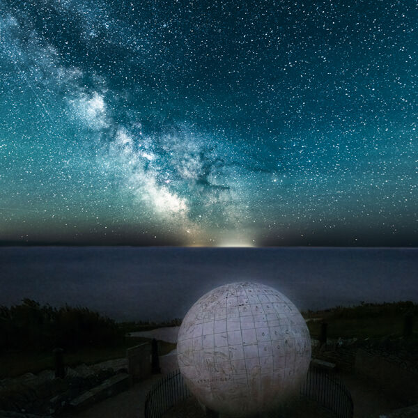 Milky Way at the Durlston Globe