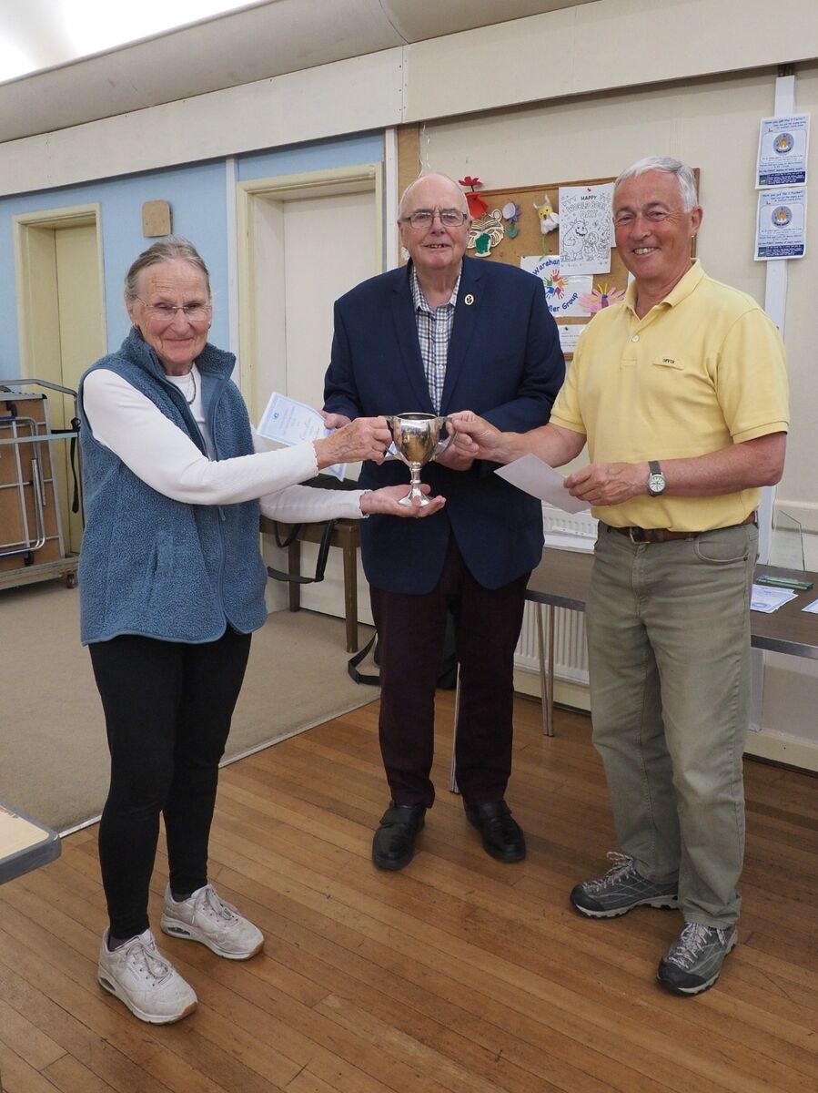 Jean Dixon+Nigel Gidney - Joint 1st League PDI