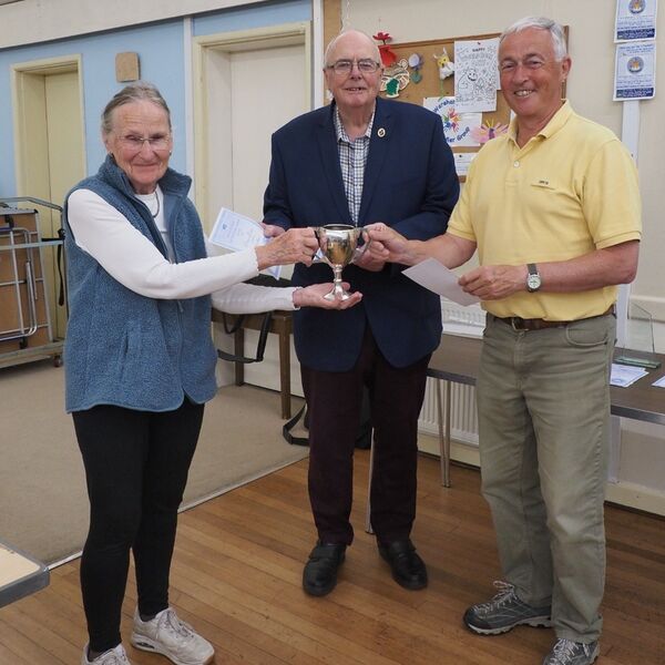 Jean Dixon+Nigel Gidney - Joint 1st League PDI