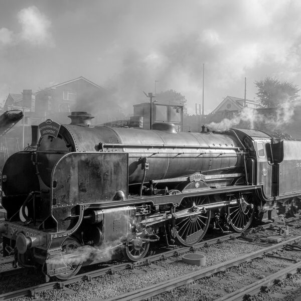 Schools class -Repton- at Swanage