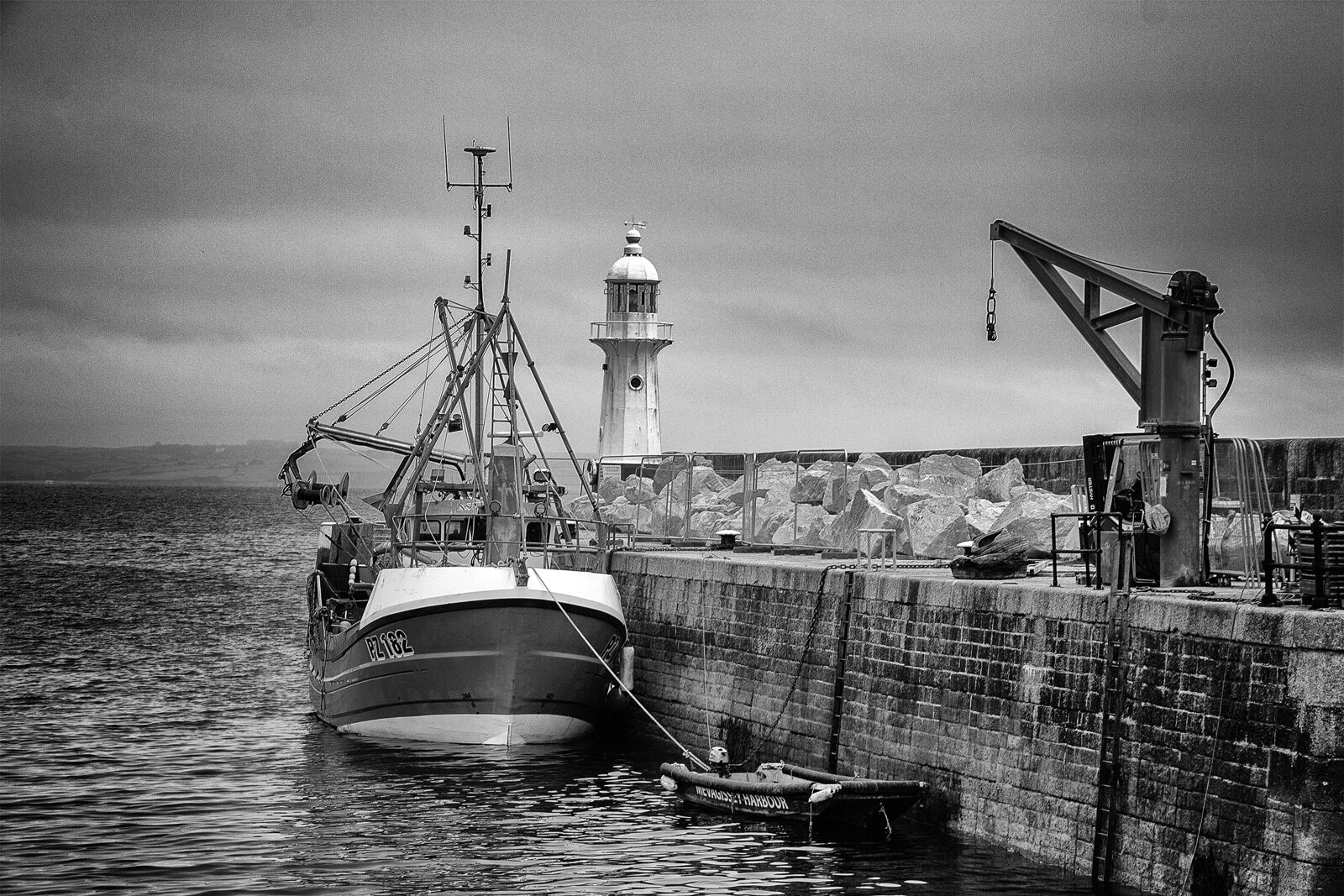2nd Print - Mevagissey Harbour Jill Riggs