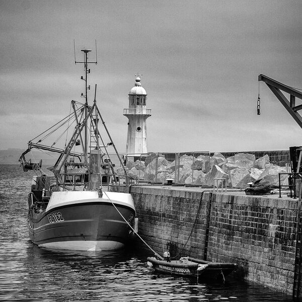 2nd Print - Mevagissey Harbour Jill Riggs