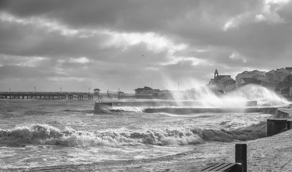 Stormy Swanage