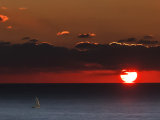 Sunset with Clipper Class