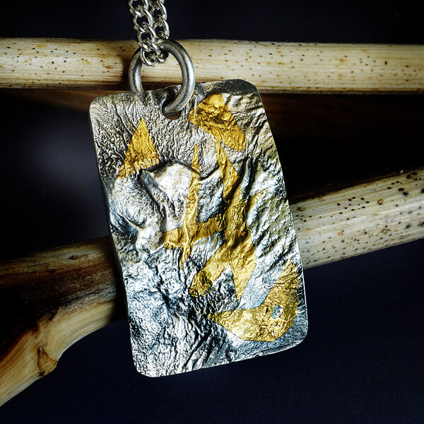 N18013 - "Phoenix in flames" Pendant