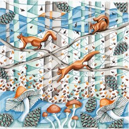 Scampering Squirrels