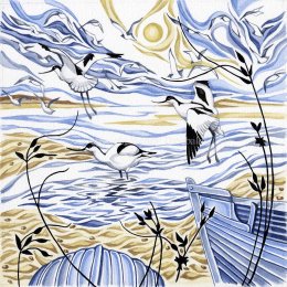 Ascending Avocets