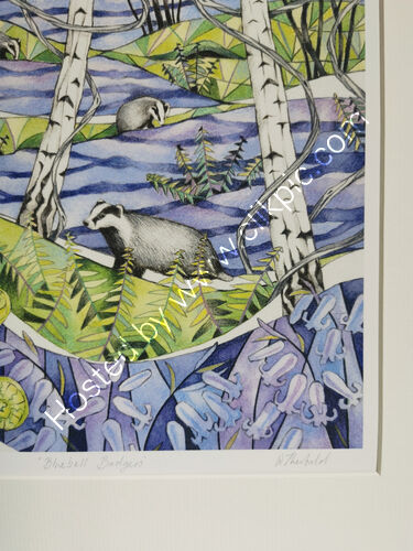 Detail of Giclee print