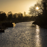 Winter Sun on the Canal