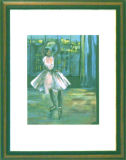 Dancer Posing for a Photograph - Vivienne Lateu