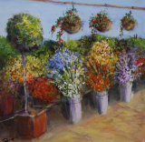 Flower stall - Daphne Ottoway