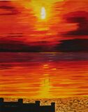 Sunset over Whitstable