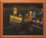 View from the London Eye at Night, Janet Drewitt