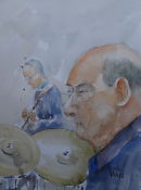 Peter Boocock & Laurence Canty at Burgundy's 12 April 2012