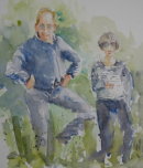 Bob & Francoise, near Inverness 2015