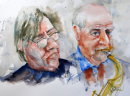 Norman Helm & Harold Salisbury of the Harold Salisbury Quartet 16 July