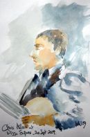 Chris Allard at Pizza Express, 20 Sept 2009