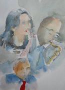 Sarah Ellen Hughes at Burgundy's Oct 2010