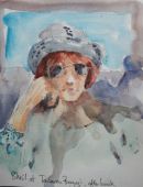 Sheil at Taverna Bogazi, Crete