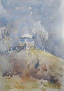 The lookout "mushroom" on Scout Scar, Cumbria