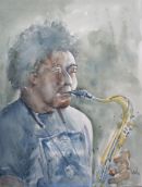 Ken J I Fenton at Burgundy's August 2011