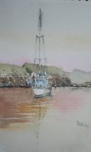 Anchored at the Isle of Coll