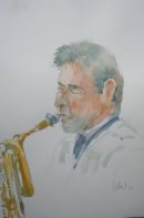 Tim Barty at Burgundy's July 2011