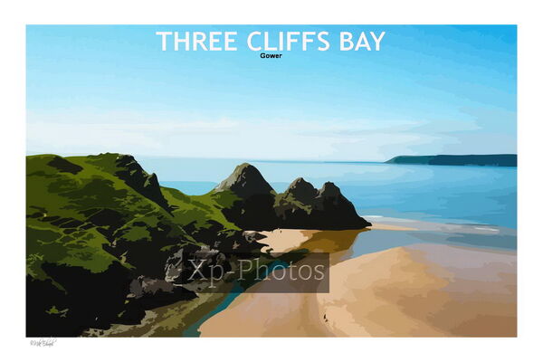 Three Cliffs Bay Gower