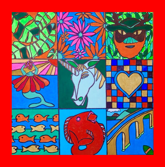 ‘Stained Glass’ Jane Hillman