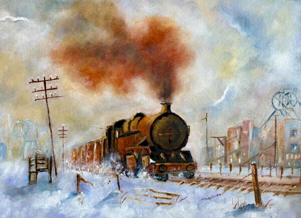 ‘The Snow Train ‘ Larraine Jones