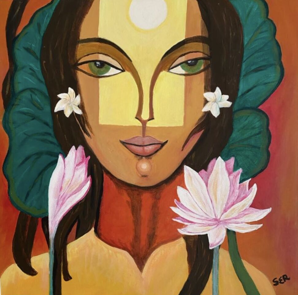 ‘ Indian Princess ‘.   Sylvia Roberts