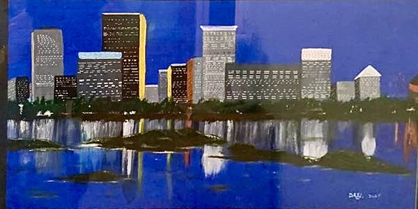 ‘ City Lights ‘ David Howells