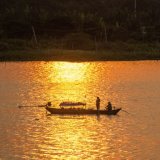 Dusk on the Mekong