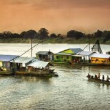 Fishing depot on the Mekong