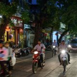 Hanoi city of the motorbike