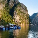 Quiet of the morning Ha Long Bay