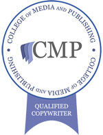 Copywriting qualified badge