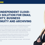 Web page copy Web page copy for cyber security and business continuity consultancy, written by Andrew Baskott, creative freelance copywriter