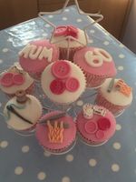 Sewing Theme Cupcake Tower