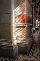 017 Stained glass reflections