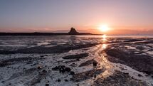 023 Sunrise on Holy Island