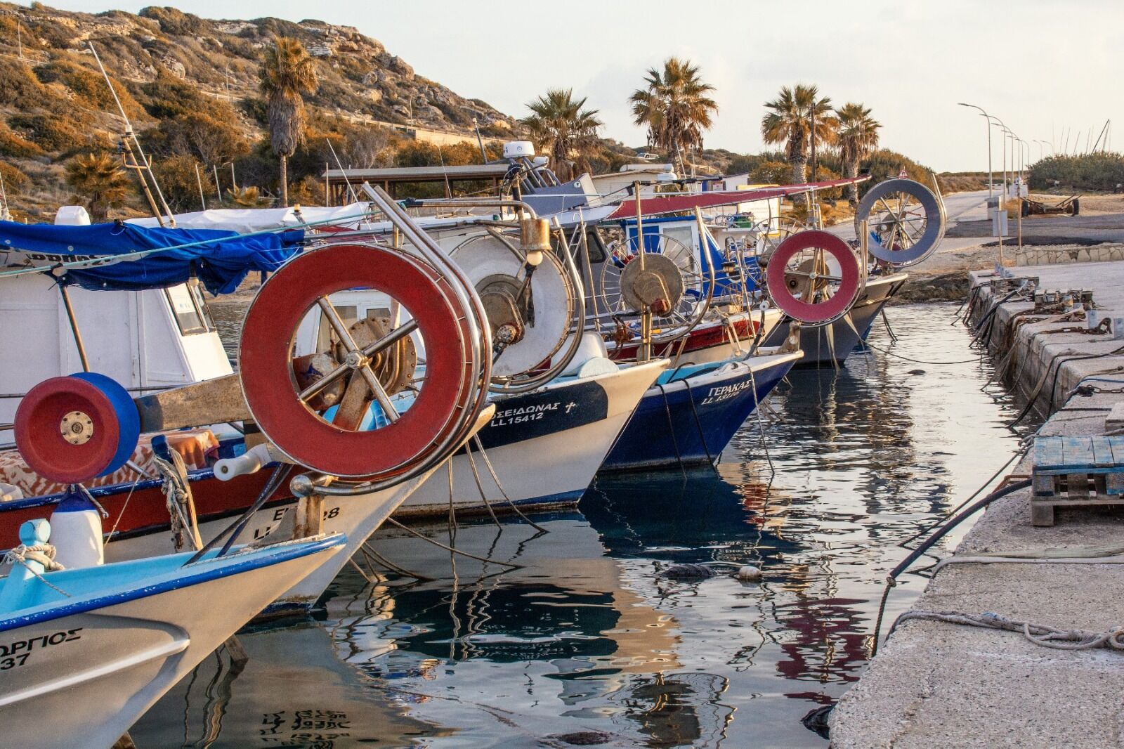 024 Fishing boats, late afternoon