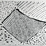 Overthwarts 1, Ink on paper, 16 x 22 cm, 2014, £50.