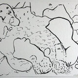Stroanfreggan 3, Ink on paper, 16 x 22 cm, 2018. £50