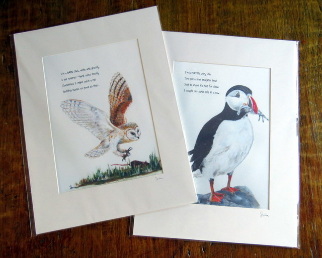 Prints with mounts